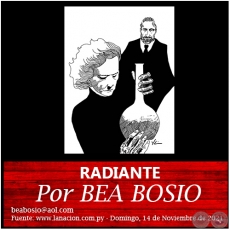 RADIANTE - Por BEA BOSIO - Domingo, 14 de Noviembre de 2021
